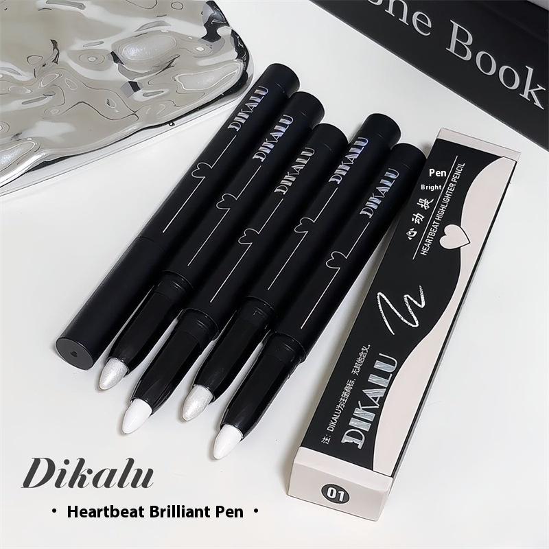 Heart Lying Silkworm Rozświetlający cień do powiek w pisaku All-Match Makeup Highlighter Low Saturation Rotating Eyeliner Pen do oczu