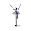 Michael Jackson Moon Walk Action Figure 14cm Vestiti Bianchi Decorazione da Scrivania Giocattolo Regalo di Natale a Sorpresa Per Collezionisti