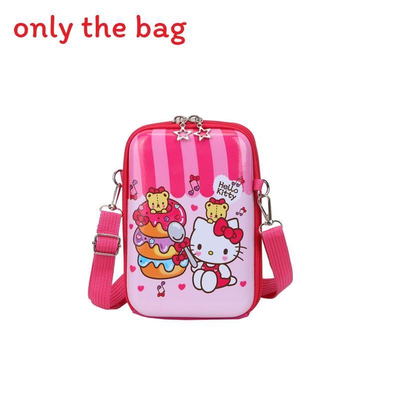 Eva Material Cute Stitch Hello Kitty Print Design Kids Student Crossbody Bag With Breathable Waterproof Design For School And Daily Use