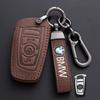 AXNX2 Fashion Leather Car Remote Key Case Cover For BMW 1 2 3 4 5 6 Series X1 X3 X4 X5 X6 F36 F25 F26 F30 F34 F10 F07 F20 Z10 F15 F16