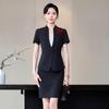 Women's Short-Sleeved Professional Suit
