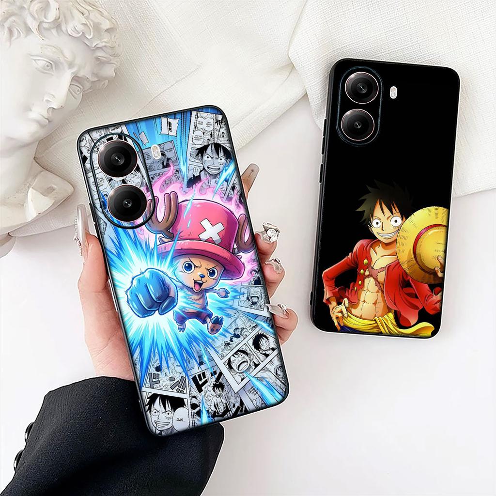Zoro Tony Chopper ONE PIECES Luffy Phone Case for Motorola Moto G86 G14 G35 G34 G45 G55 G67 G75 G85 G24 G15 G54 G57 Power Cover