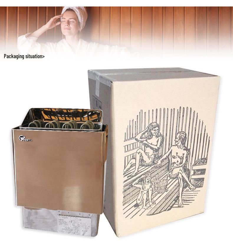 Havia SCA Series Stainless Steel Sauna Stove - Internal & External Control, Dry Steam, Insulated Heating Equipment