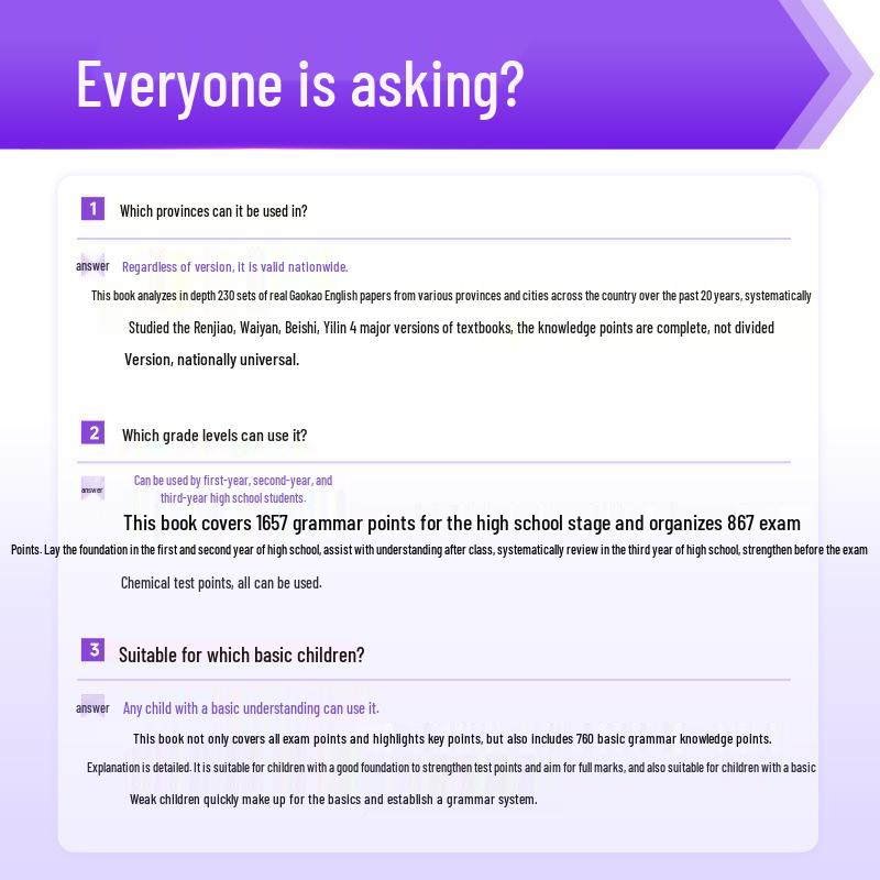 Gaokao 2026 English Grammar Flash Review: Direct Hit on 867 Test Points - 3-Year Edition