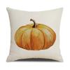 New Pumpkin Maple Leaf Autumn Thanksgiving Pillow Ins Nordic Linen Cushion Cushion Cover Home Products
