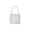 Mollie Strawberry Print Leather Bucket Bag Women Handbags White CB601-IMCAH