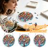 83-teiliges Acryl-Puzzle-Hängeornament im Buntglasstil Freiheitsstatue Design Dekorative Fenster-Sonnensammler Innen Außen Display