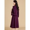 Ke Bei'er Women's Elegant Textured Two-Piece Dress Set