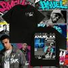 2025 Summer Rapper Anuel AA Rhlm 2 Album T-shirts Men Women Fashion Hip Hop High Street T Shirt 100% Pure Cotton Printed T-shirt