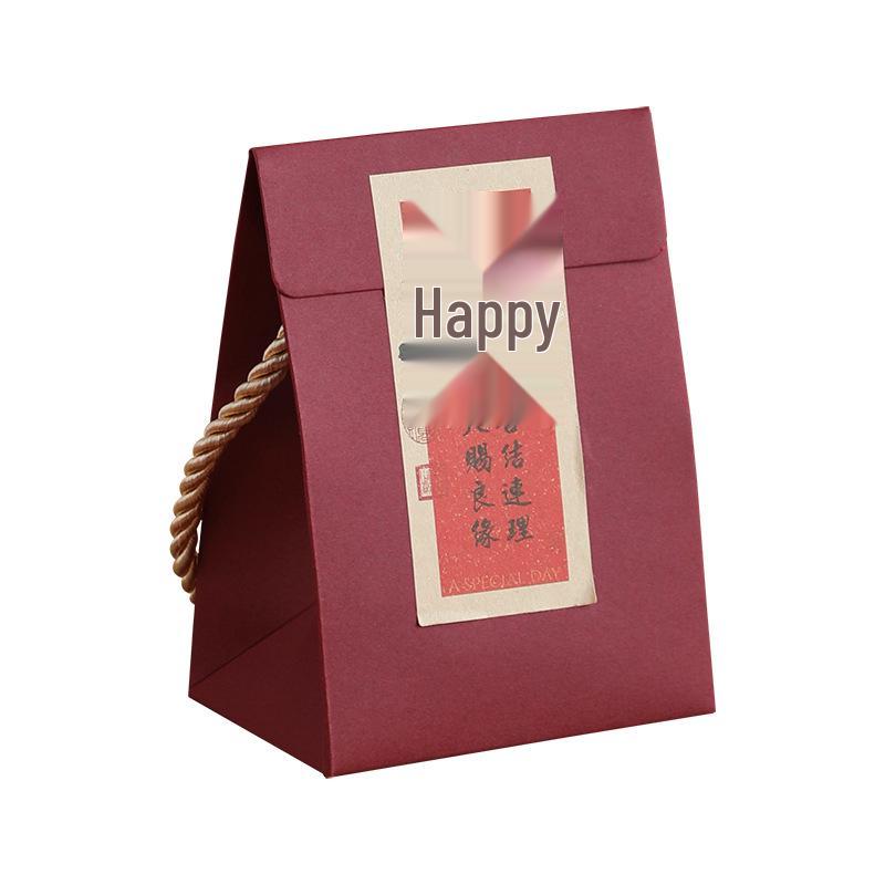 Elegant Chinese-Style Wedding Candy Box with Creative High-End Design