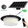 244 LED Solar Pendant Light with Remote Control 5 Modes Motion Sensor Solar Shed Barn Light IP65 Waterproof Indoor Outdoor Hanging Solar Lights