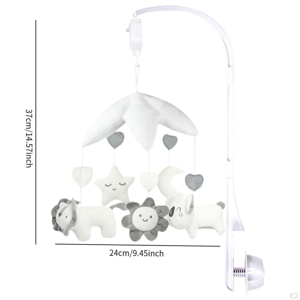 Crib Musical Mobile, Nursery Kids Room Decor, Creative Toy for Newborn Boy Girl