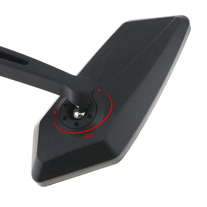 Universal Pair Motorcycle Motorbike Scooter Rearview Rear View Side Mirrors 10Mm