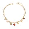 Fashion Versatile Multi Element Alloy Fruit Daisy Necklace For Women