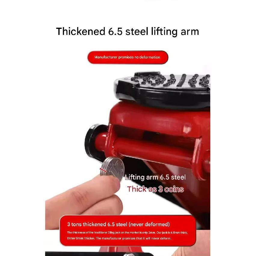 Professional 3000kg & 4000kg Aluminum & Steel Hydraulic Car Jacks Horizontal Auto Use Air Jack 2T Capacity