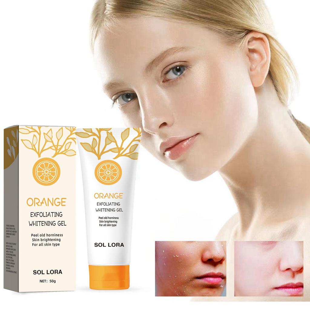1Pcs Body Exfoliating Gel Whitening Skin Refining Brightening Cleansing Exfoliating Moisturising Beauty Gel