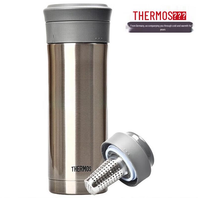 Thermos 470 мл термокружка из нержавеющей стали с ситечком для чая