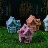 Flying House Silicone Molds Ornament 3D Small House Molds Home Decorations
