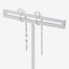 Earrings K10 White Gold [ESTELLE] [Official] [WEB Limited] Women's 0261-3072-0039-0000