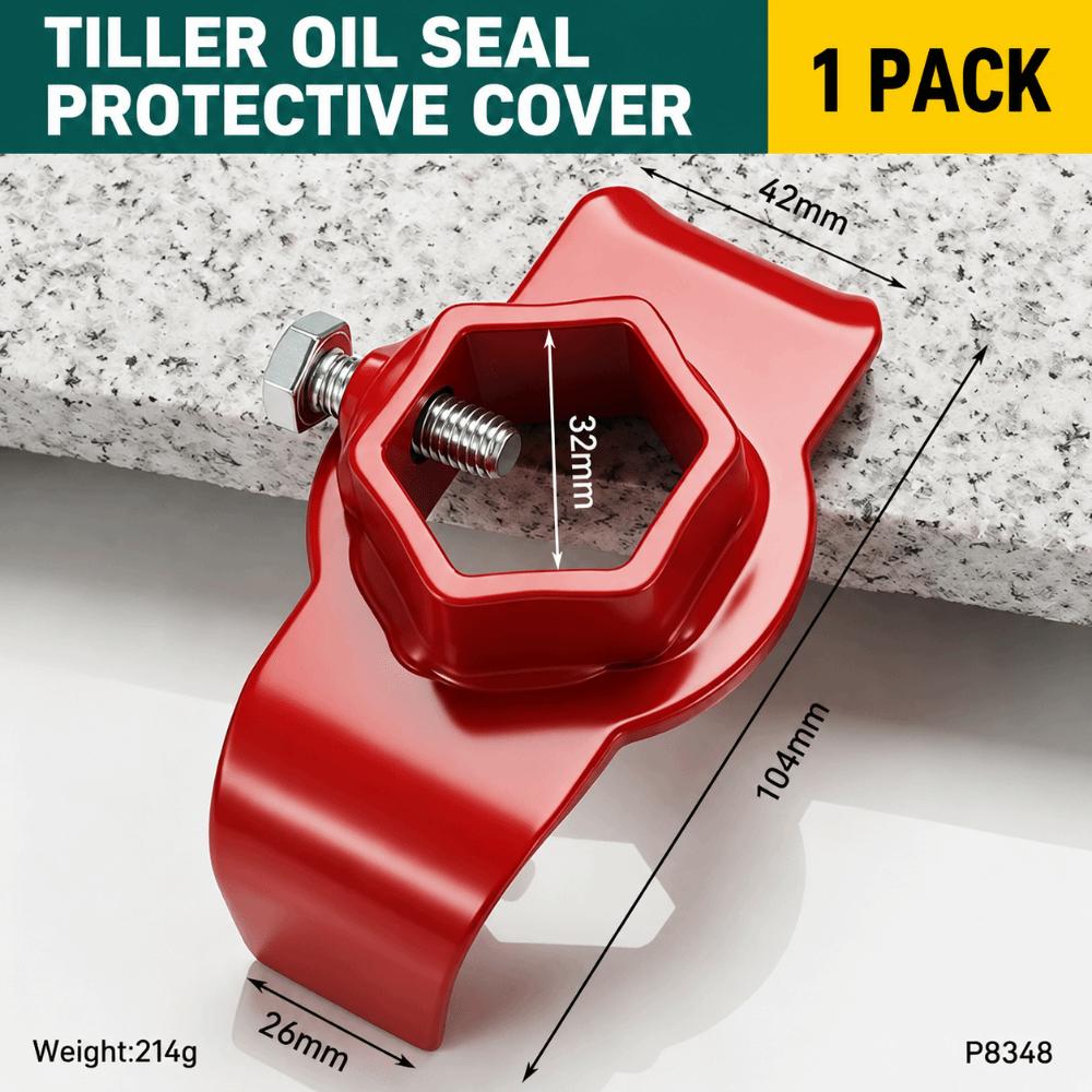 32mm Shaft Tiller Shaft Shield Hex Oil Seal Tiller Seal Guard Tiller Protective Cover Mini Tiller