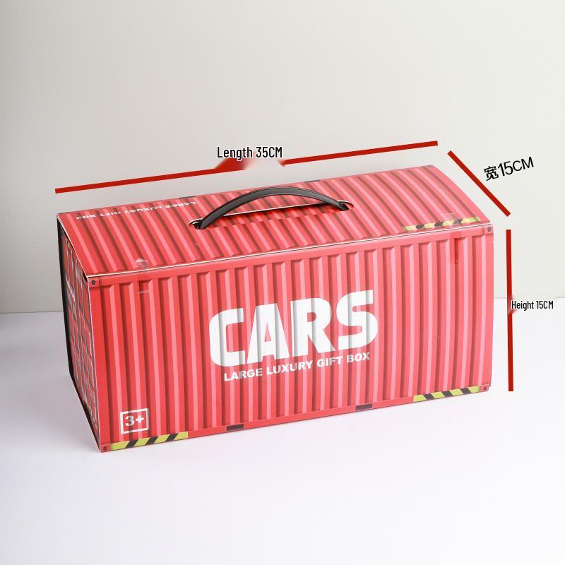 48 Mini Pull-Back Cars Garage Gift Set for Boys