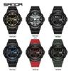 Sanda Luminous Waterproof Men's Sports Wristwatch - Korean Style for Teenagers and Students