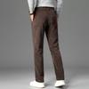 Bo Aorong Herren-Freizeithosen, gerade Röhrenhosen, Frühlingsmänner, reguläre koreanische elastische Freizeithosen, leichte Business-Herrenhosen