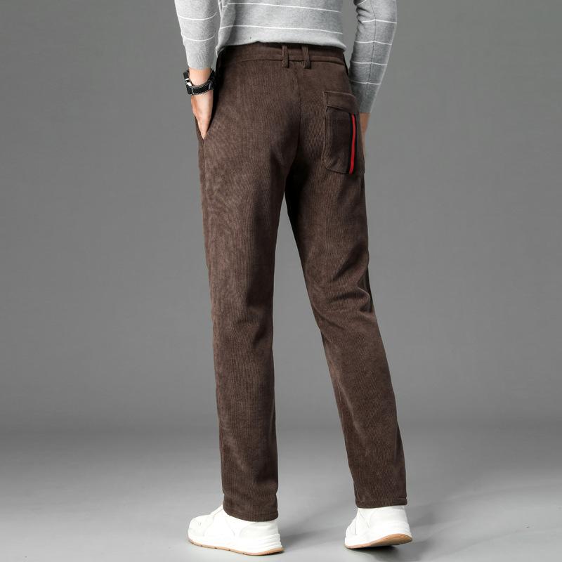 Bo Aorong Men's Casual Pants Straight Tube Pants Spring Men's Regular Korean Elastic Casual Pants Light Business Men's Pants