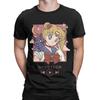 Usagi Tsukino Music Novelty 100 Cotton TShirt Tsukino Usagi Tops Tees For Unisex