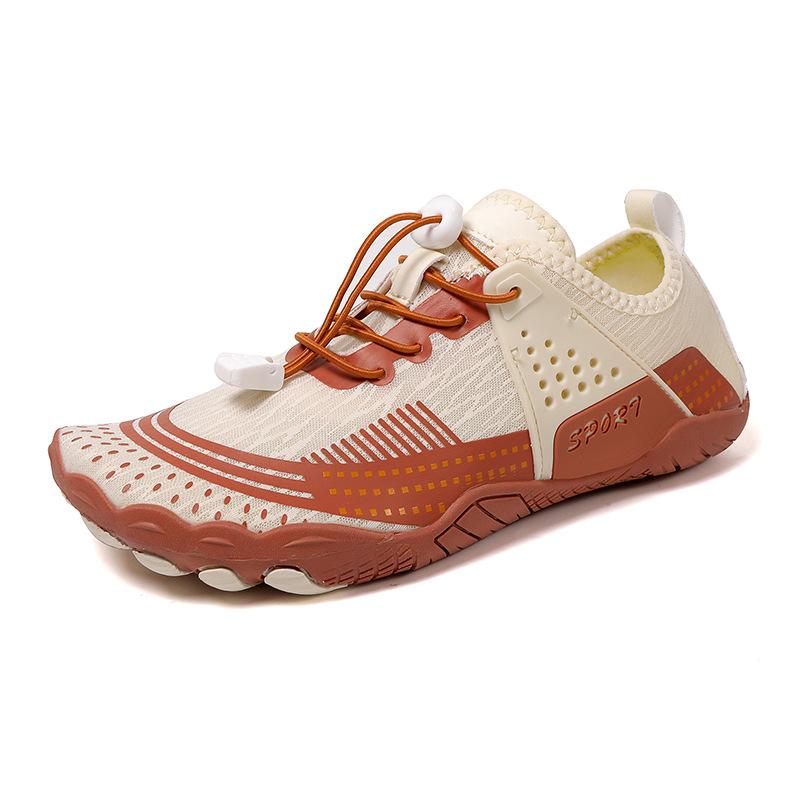 Couples' Stream-Tracing Shoes Outdoor Swimming and Wading Shoes Lightweight Quick-Dry Beach Shoes Hiking Five-Toe Mountaineering Shoes