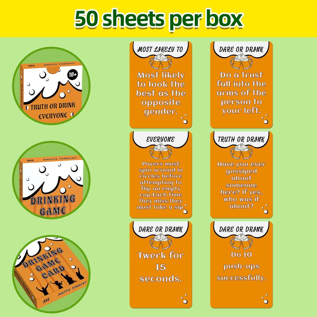 50 Creative And Interesting Warm Up Game Cards For Adults Game Card Adult Table Game Card