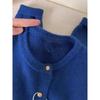 Autumn/Winter 2025 Solid Color Loose Button-Up Cardigan - Korean Style Women's Versatile Temperament Sweater