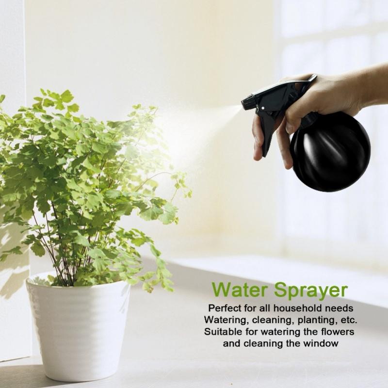 500ml Stainless Steel Watering Pot Household Garden Plant Flower Water Sprayer BottleBlack