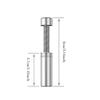 Graphics Card GPU Holder Vertical Rotating Stand Bracket Aluminum GPU Video Card Holder Support for Firm and Reliable Stand
