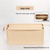 Custom Felt Cosmetic Bag Storage Organizer with Divider