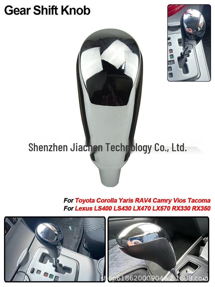 Electroplated Gear Shift Knob for Toyota Lexus Automatic Transmission