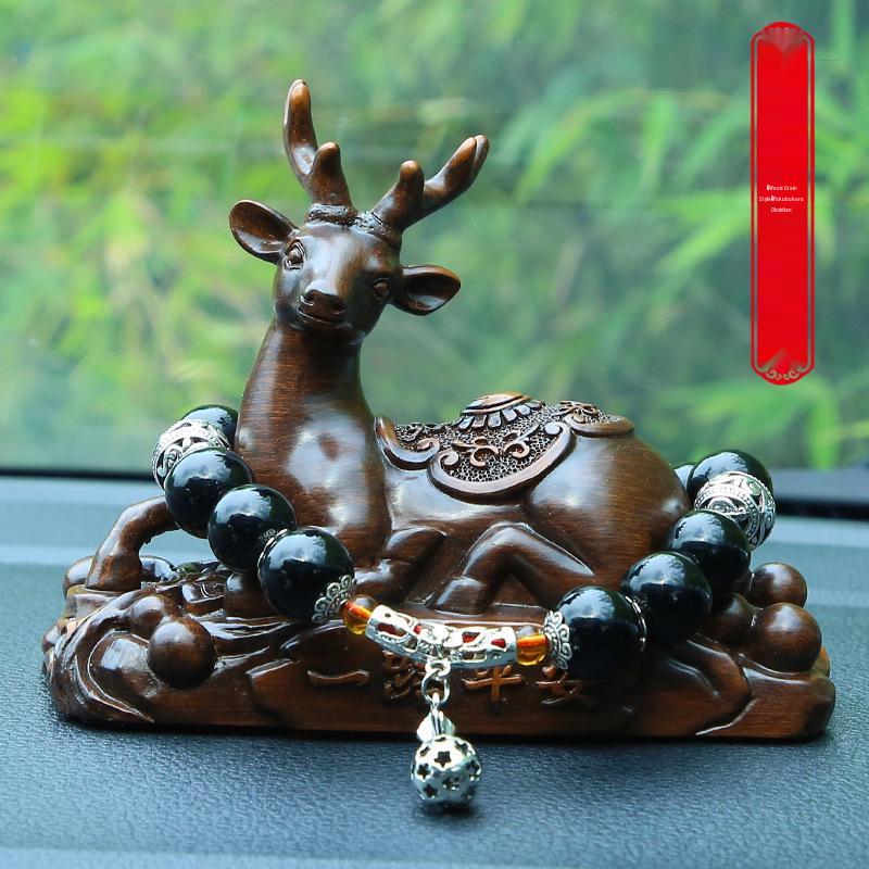 High-End Deer Car Ornament: Unisex Perfume for Center Console Decoration