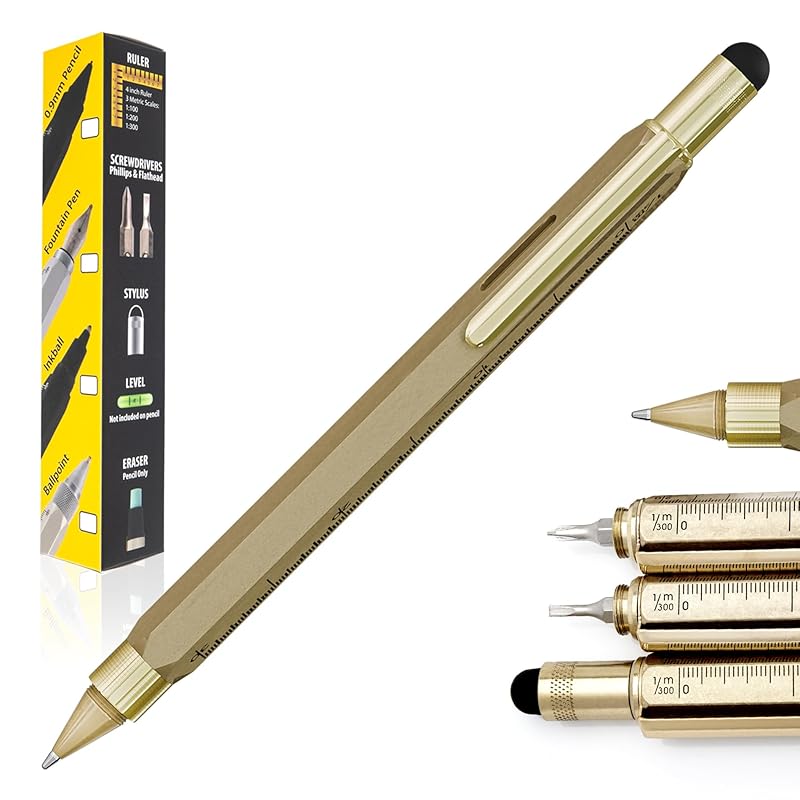 

Monteverde One-touch stylus tool pen solid brass ballpoint pen 1919392