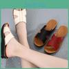Womens Pure Leather Summer Sandals Color Slope Home Home Sandals Sandal For Women