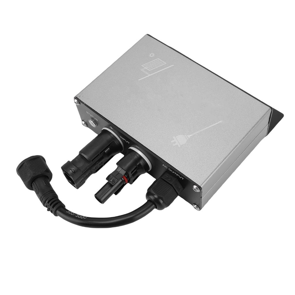 Solar Netzgekoppelter Mikrowechselrichter Aluminiumlegierung IP45 Wasserdicht PV Netzgekoppelter Wechselrichter für Erzeugungssystem