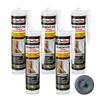 IsolBau Cement-Fix Reparations- och Tätningsbruk Mörkgrå 5 x 300 ml