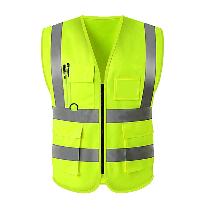 Reflektierende Weste: Anpassbare Baustellensicherheitsausrüstung