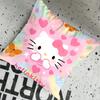 Dcushions Kawaii H-Hellocats Pillows Decorative Pillow 45X45 Cushion Cover Home Decoration Living Room Nordic More Sofa Covers