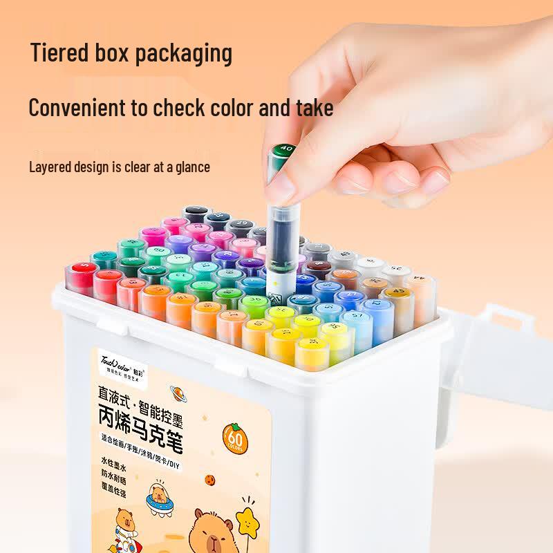 Touchcolor Soft-Tip Acrylic Marker Pen Set