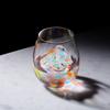 Aderia Tsugaru Biidoro Nebuta Light Rocks Glass, 350ml, Made in Japan, Gift Boxed, Whiskey Glass, Stylish Gift for Women, Mother's Day, Father's Day,