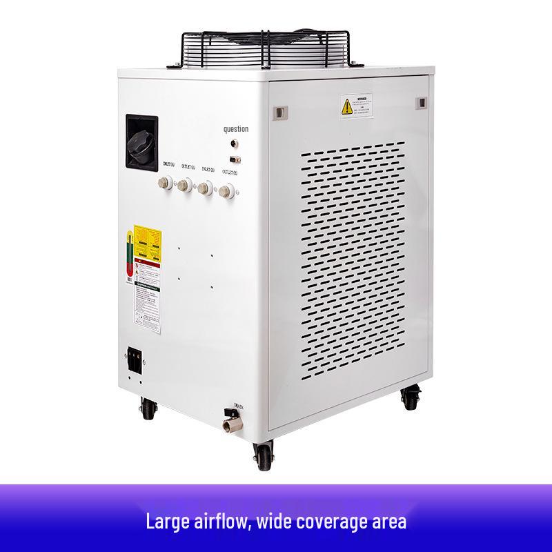 Air-Cooled Fiber Laser Chiller for Industrial Cutting and Injection Mold Cooling