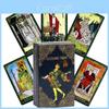 Waite Tarotkarten mit bunten Rändern und Papierführer für Tarot-Enthusiasten