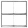 Bookshelf Gray Sonoma 68.5 x 32 x 68.5 cm Particleboard