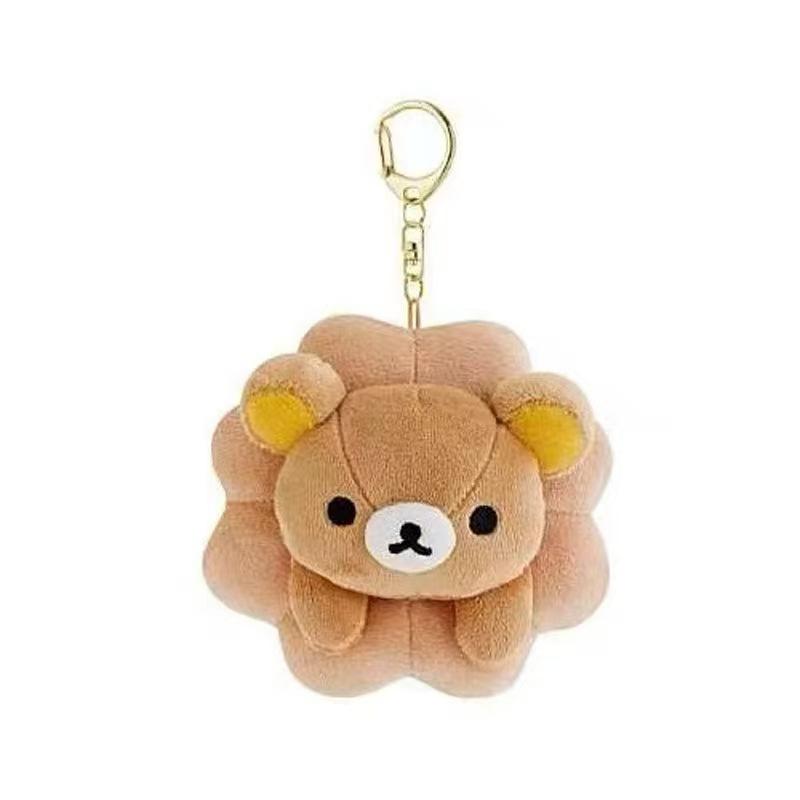 Rilakkuma Chef Donut Series Plush Toys Korilakkuma Plushie Kiiroitori Bag Pendant Chairoikoguma Accessories For Birthday Gift