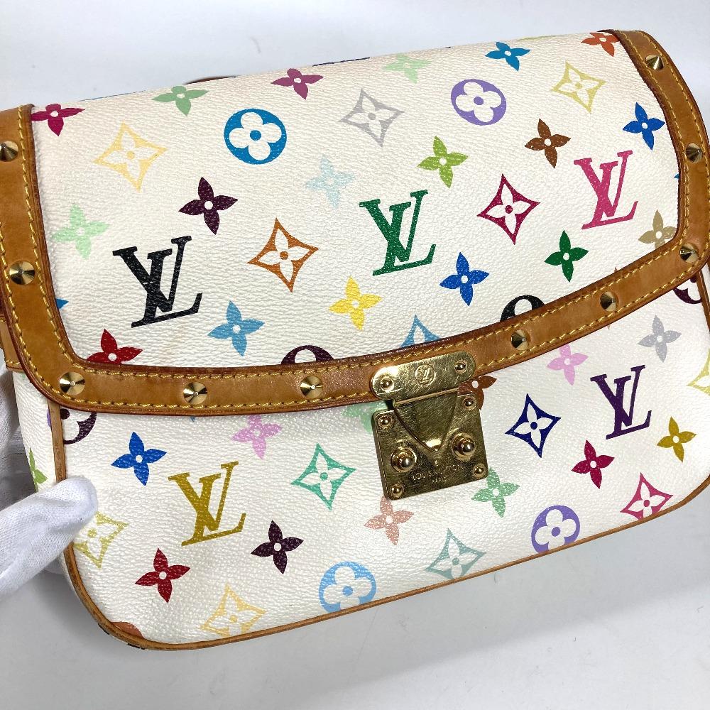 Louis Vuitton M92661 MonogramMulticolore Sologne Shoulder Bag